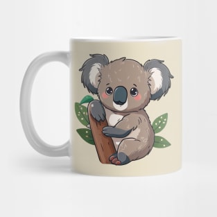 Brown Koala Bear - Cute Mug